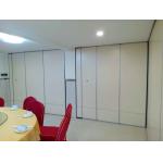 Operable Movable Folding Partition Wall For Hotel Melamine Surface for sale