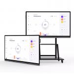 Digital All In One Smart Interactive Whiteboard 65 Inch Aluminum Edging for sale