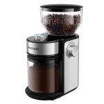 12 Cup Electric Blade Burr Coffee Grinder 16 Grinding Settings Safty Lock Burr Flat Silver for sale