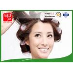 Soft Hook And Loop Hair Rollers / Sleeping Hair Curler Roll For Salon Women for sale