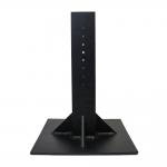 Laser Cutting Sheet Metal Bending Services Black Bracket Computer Accessories