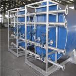 35m3 Volume Capacity Container Loading Bitumen Storage Tank For Road Construction for sale