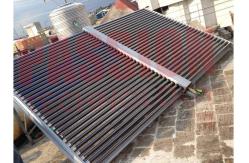 China Multi Function Solar Hot Water Collector Stainless Steel Double - Side Manifold supplier