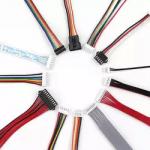 PVC Electrical Custom Flat Cable With JST Delphi Yeonho Connector for sale