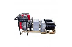 China 1000kg 2000kg 3000kg Diesel Cable Pulling Winch Machine High Speed supplier