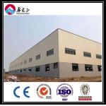Prefabricated Multi Span Light Gauge Steel Structure Frame Workshop Buildings for sale