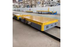 China Explosion Proof Heavy Duty Rail Electric Transfer Trolley With Roller supplier