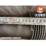 HFW Helical Spiral Serrated Finned Tube For Radiator Heat Exchanger
