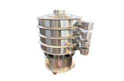 China Stainless steel vibrating screen powder classification vibrating screen particle deimpurity rotary vibrating screen supplier