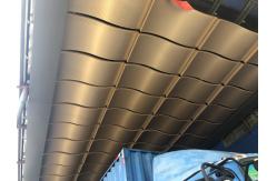 China Shopping Mall 1600x5000mm Solid Cladding Panel 1.5mm Thickness supplier