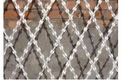 China BTO-18 Concertina Razor Wire Coil , Galvanized Razor Barbed Wire supplier