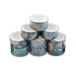 Wholesale Custom Printed Washi Tape Special Ink Ocean Designs Adhesive Paper Tape Masking Tape for sale