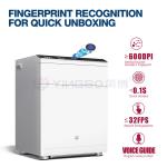 Solid Steel Fingerprint Lock Smart Box Safe With Auto Open Fingerprint Lock Safe