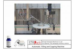 China Vial Glass / Plastic Bottle Filling And Capping Machine 3ml-120ml Full Automatic supplier