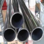 200 300 Series SS Round Pipe For Exhaust Tube customized sizes Heat Resistant for sale