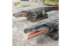China Water Resistant Animatronic Crocodile Customized Simulation Animals supplier