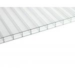 Clear Twin Wall Polycarbonate Roofing Sheet With Modern Design 4mm-20mm Thickness