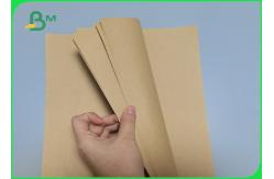 China Small Roll Packaging Paper 60gsm 80gsm Brown Interleave Paper With 25kg/ Roll supplier