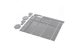 China UL Certification Electronic Heatsink Thermal Pad , 1.2W Silicone Heat Transfer Pad supplier