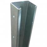 Customized Highway Guardrail C Post Hot Dip Galvanized for Road Traffic Safety for sale