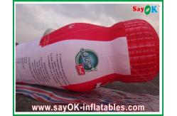 China Fireproof PVC Tarpaulin Inflatable Yogurt Bottle For Adversting Campaign supplier