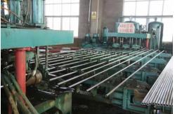 China PLC 55KW Carbon Steel pipe Hydro Pressure Testing Machine Long Service Life supplier