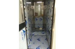 China High Speed Clean Air Shower Unit Single  / Double Door Intelligent Automatic Blowing supplier