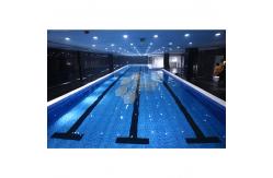 China Special Event Large Steel Swimming Pool 25M Prefab Competition Swimming Pool supplier