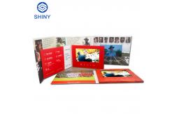China 7 inch Invitation Lcd Screen Greeting Card 1500Amh 1024*600P supplier