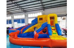 China Mini Indoor Kids Toddler Pools Water Games Inflatable Water Slide supplier