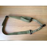 Small MOQ Adjustable Nylon green single point sling tactical slings hunting army green one point sling of rifle for sale