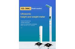 China 7 Inch LCD Weight And Height Measuring Machine Voice Guide For Hospital supplier
