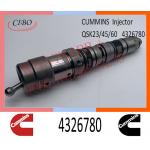 4326780 Common Rail Diesel Fuel QSK23 QSK45 QSK60 Injector 4001813 4087893 4088427