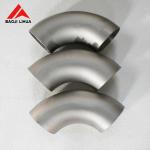 90 Degree Titanium Elbow , Chemical Forged Butt Weld Elbow SCH40 Gr1 Gr2 for sale