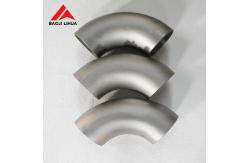 China Gr12 90 Degree Titanium Elbow OD 1/8 ASME B363 Push Processing supplier
