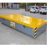 Steerable 3 Tons Electric Flat Car , Motor Driven Automatic Transfer Cart