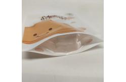 China Custom Printed Plastic Biscuit Packaging Bags With Ziplock Plantain Chips Cookie Package Pouch supplier