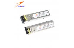 China 1000BASE-ZX Duplex LC 1.25G 1550nm DOM CWDM SFP Module supplier