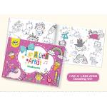 EN71-1 3 Year Old Coloring Book , Enlightenment Aesthetic Coloring Book for sale