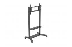 China Adjustable Mobile Stand for Interactive Whiteboard 55/75/86 inch Lockable Wheels supplier