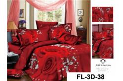 China 3D Reactive Printed Sheet Set 40s 200TC Bedsheet supplier