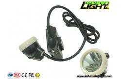 China 156LUM 350mA 6.6Ah 10000lux Cordless Miners Cap Lamp supplier
