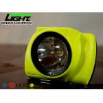 18000lux 385lum Cordless Miners Cap Lamp 6500mAh With LCD Screen