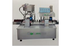 China Glass Bottle GMP 500ml Detergent Filling Machine supplier