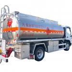 Custom 10000 Liter LPG Tanker Truck Stainless Steel Aluminum Fuel Tank Truck for sale
