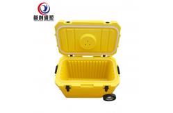 China Yellow Rotomolded Lunch Box Featuring Convenient Tie Down Points supplier