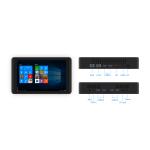 8 Inch Touchscreen Mini PC Dual LAN Ports WiFi6 BT5.2 N95 8G 256G Mini Touchscreen Computer for sale