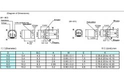 China Surface Mount 470UF 35V VZ LZ SMD Aluminum Electrolytic Capacitor supplier