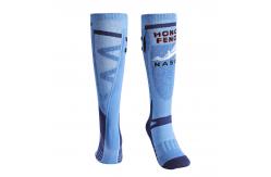 China Large Capacity Battery Electric Heated Socks 22 Hours Heating Time Hiking Warm Socks supplier