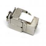 Rj45 180 Degree Shielded Stp Ftp Zinc Alloy Keystone Jack Module Tool Free for sale